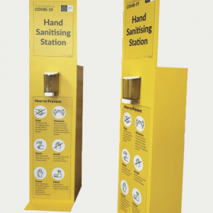 stand-alone sanitiser station